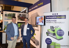 Buitendijk Slaman at the fair with Arjan van Santen and Edwin Sol